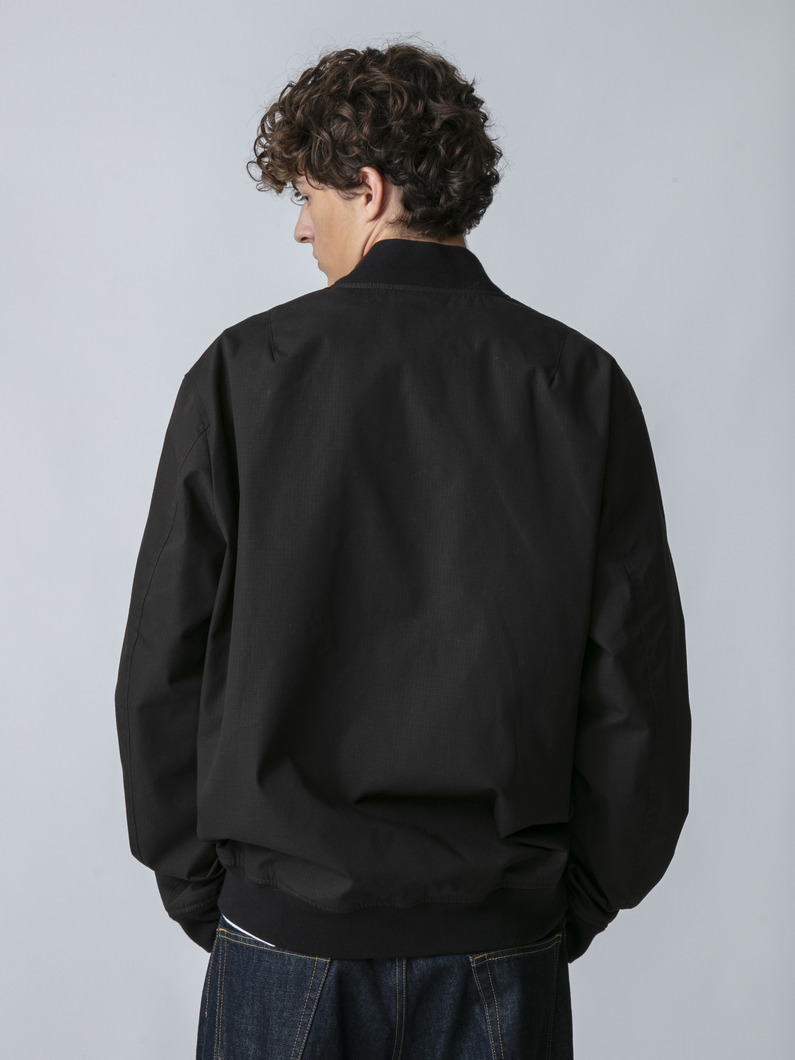 リップストップ MA-1 詳細画像 black 3