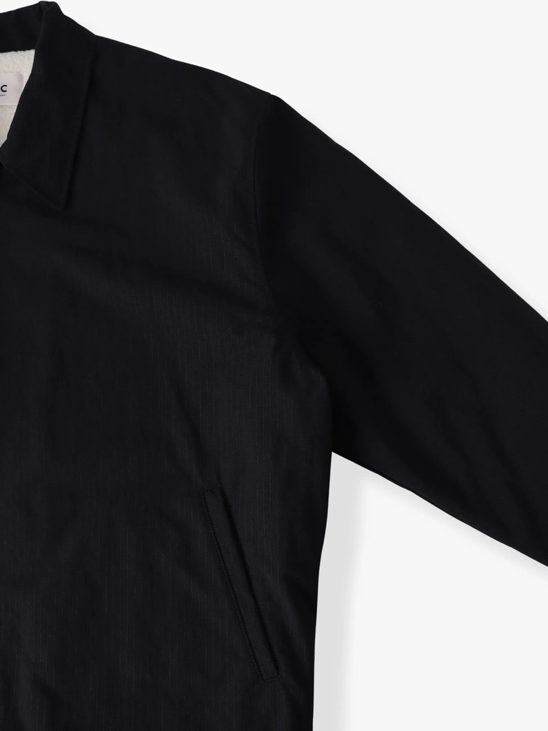 リップストップ ボアジップ ジャケット 詳細画像 navy 2