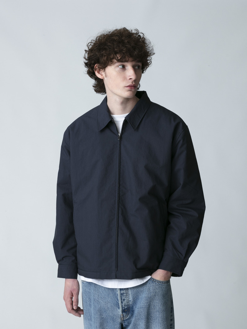 リップストップ ボアジップ ジャケット 詳細画像 navy 1