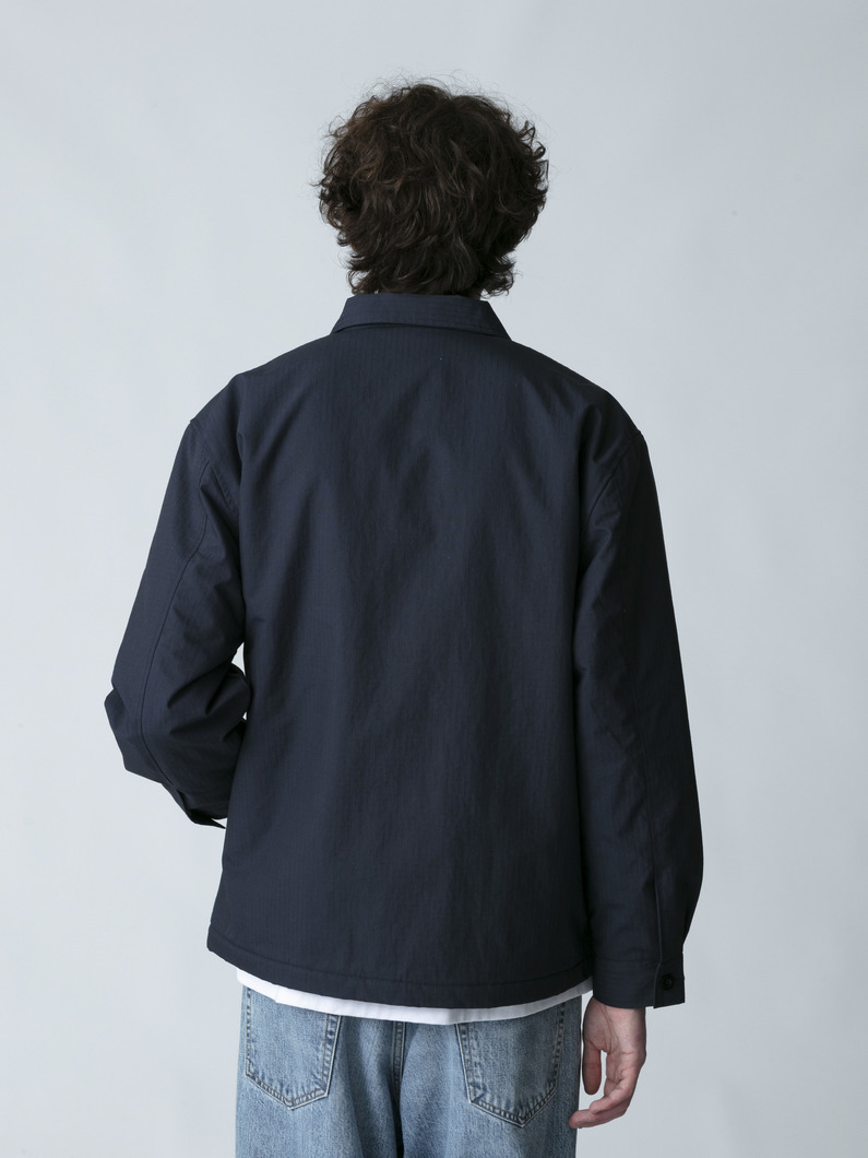 リップストップ ボアジップ ジャケット 詳細画像 navy 3