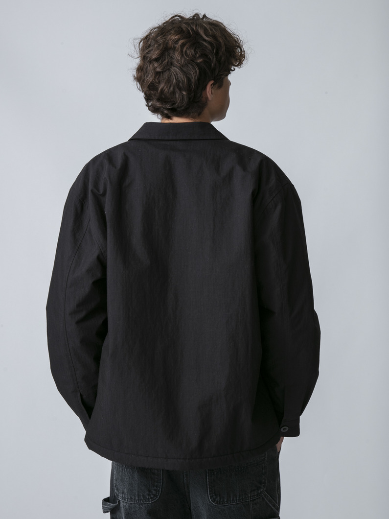 リップストップ ボアジップ ジャケット 詳細画像 black 4