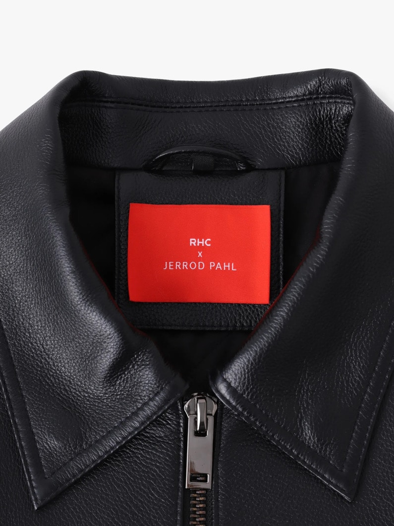 カウレザー ジャケット 詳細画像 black 3