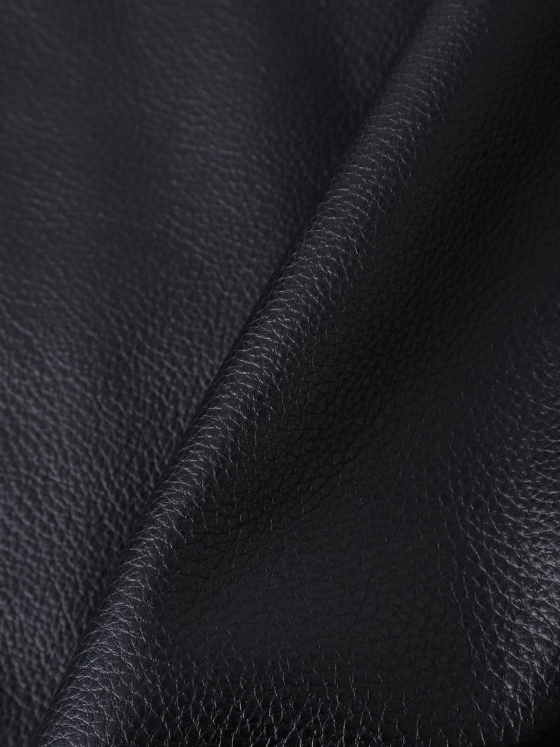 カウレザー ジャケット 詳細画像 black 4