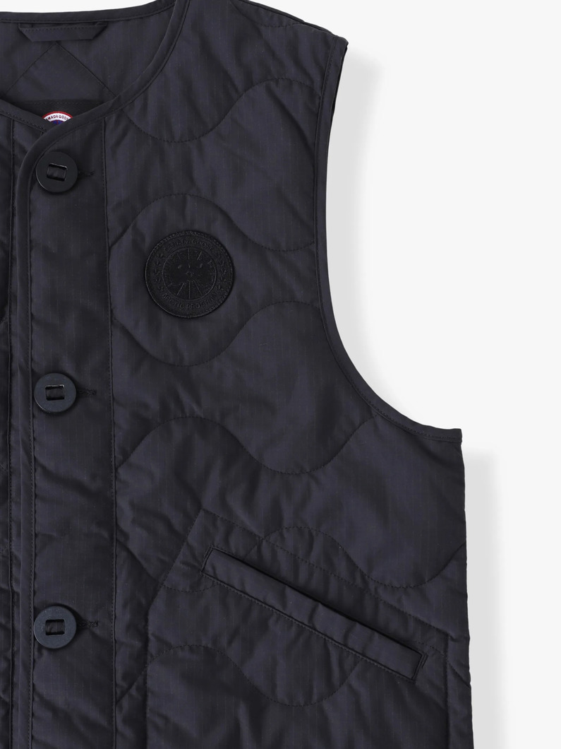 マクリーン ベスト 詳細画像 black 4