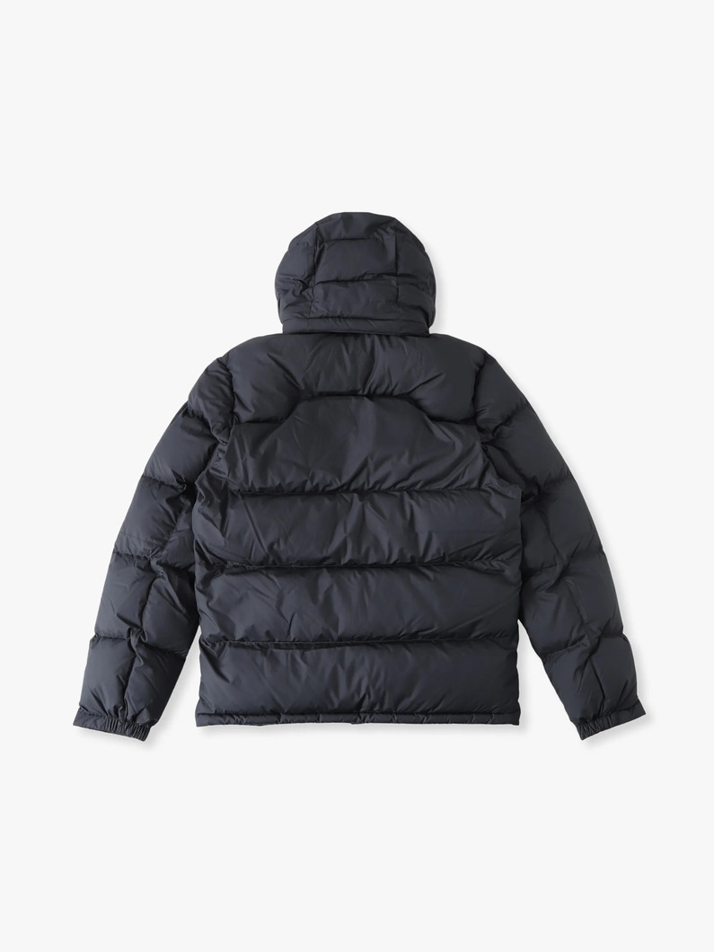 リサイクルポリエステルダウン ゴーラムジャケット 詳細画像 black 1