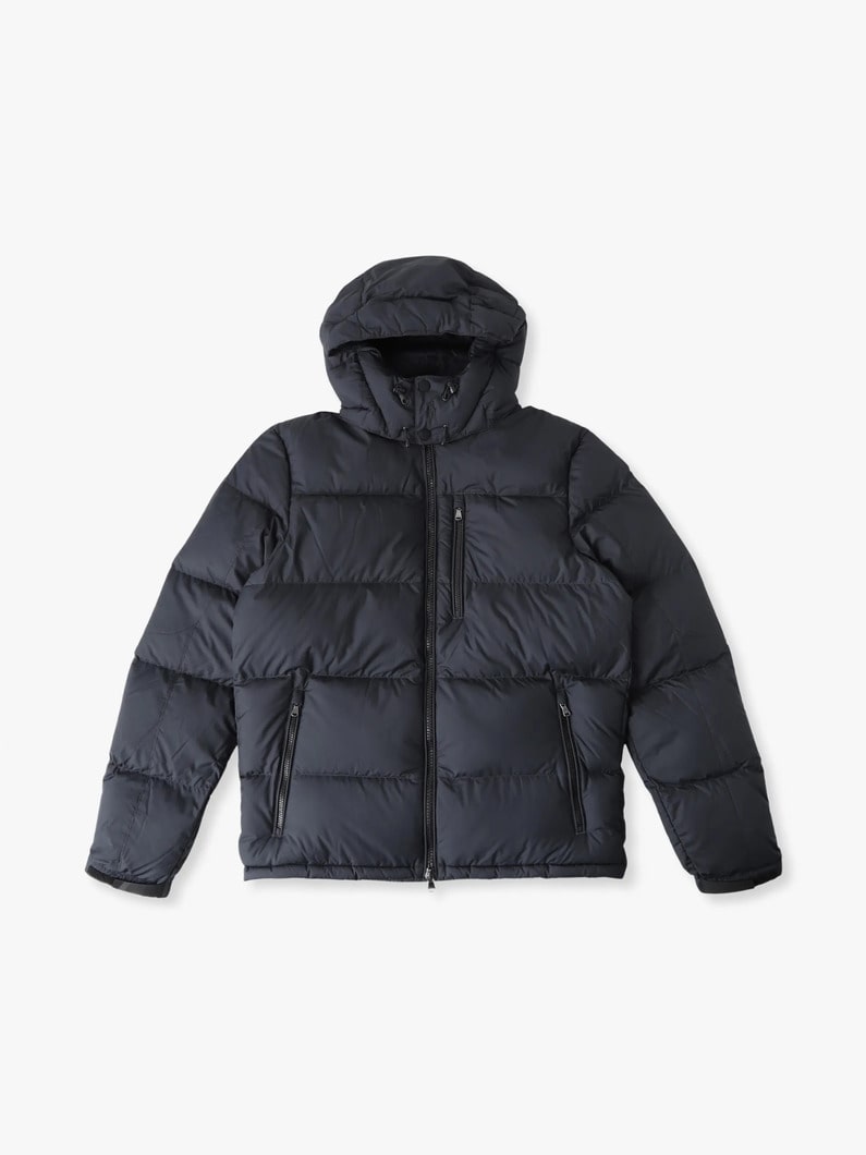 リサイクルポリエステルダウン ゴーラムジャケット 詳細画像 black 4