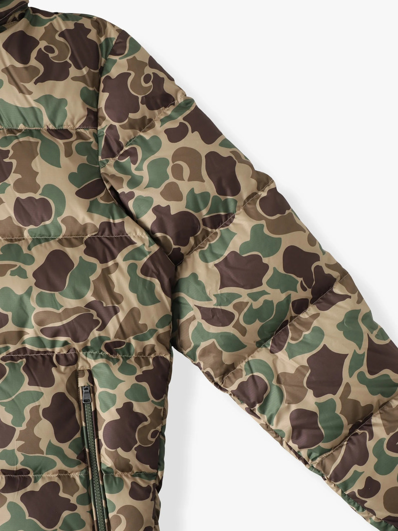 リサイクルポリエステルダウン ゴーラムジャケット（カモ） 詳細画像 camo 2