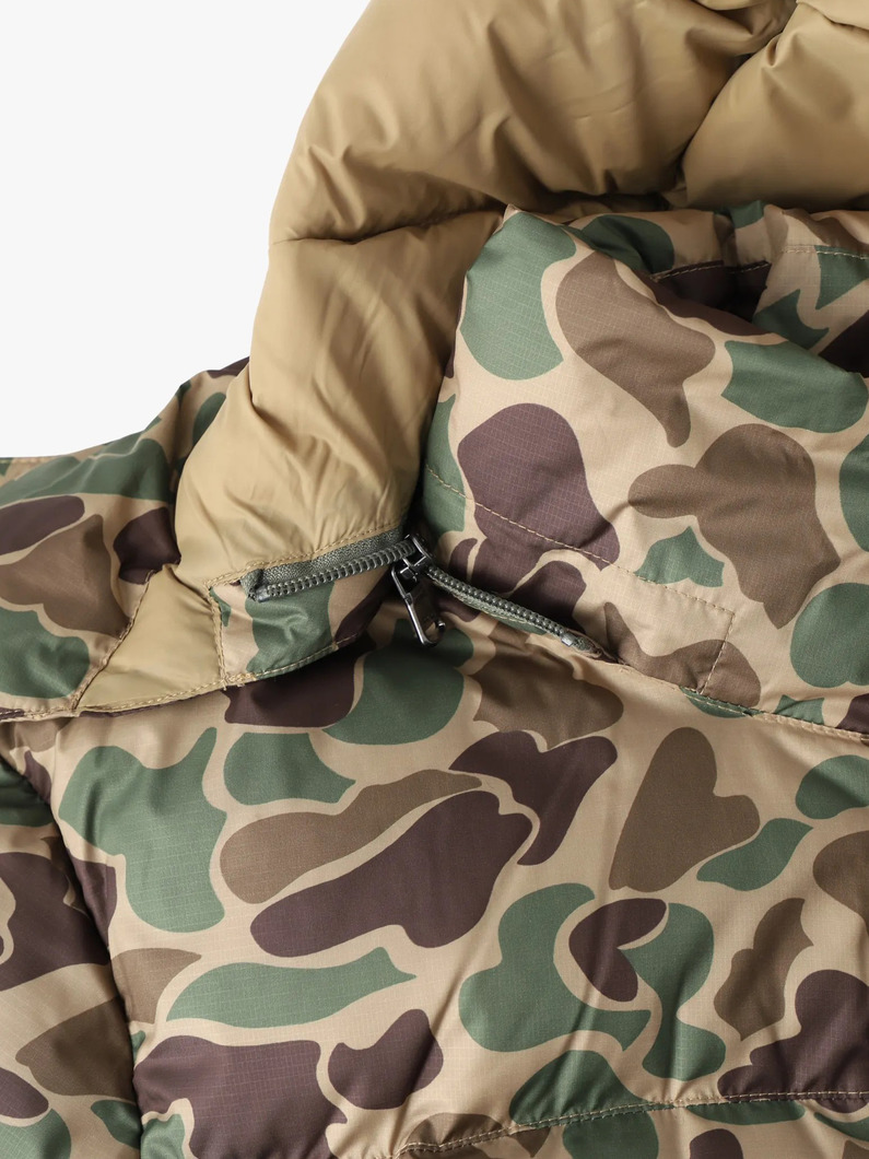 リサイクルポリエステルダウン ゴーラムジャケット（カモ） 詳細画像 camo 3