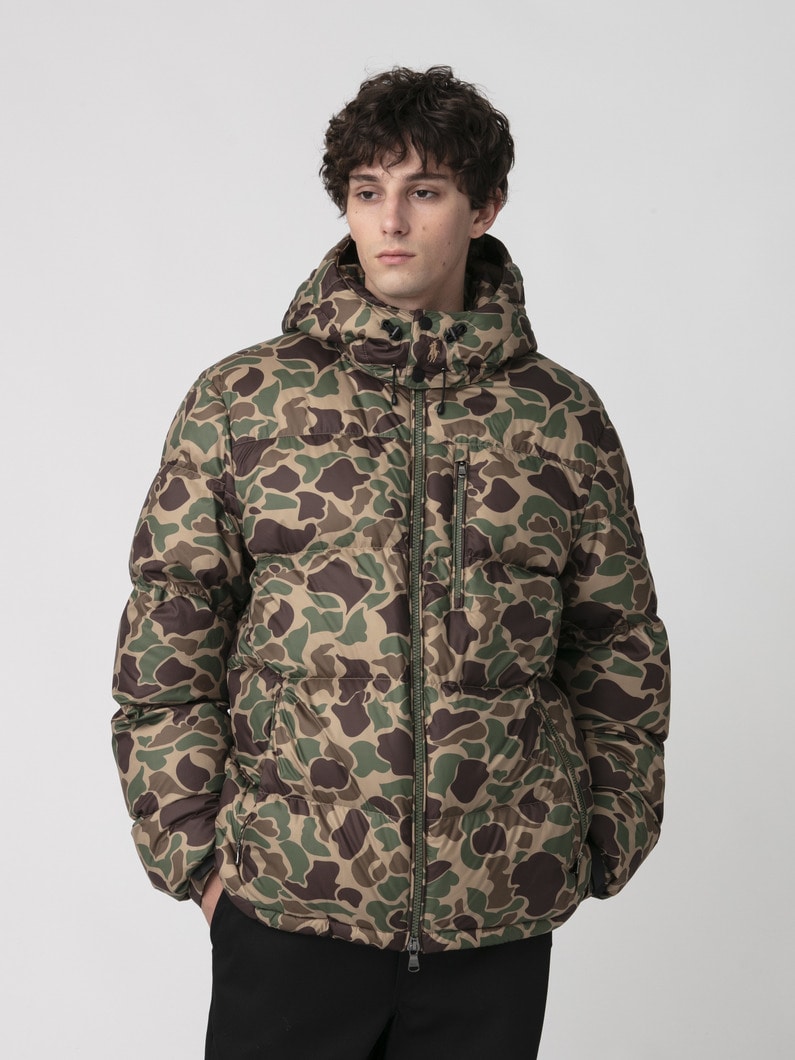 リサイクルポリエステルダウン ゴーラムジャケット（カモ） 詳細画像 camo 2