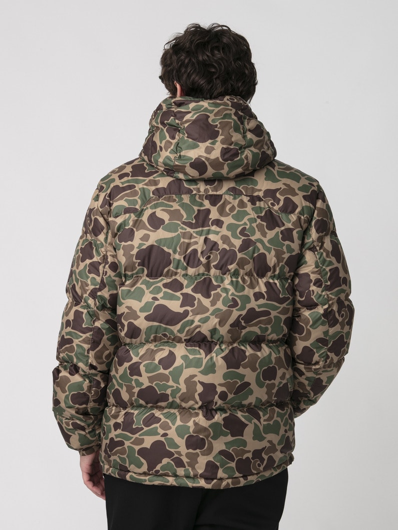 リサイクルポリエステルダウン ゴーラムジャケット（カモ） 詳細画像 camo 3
