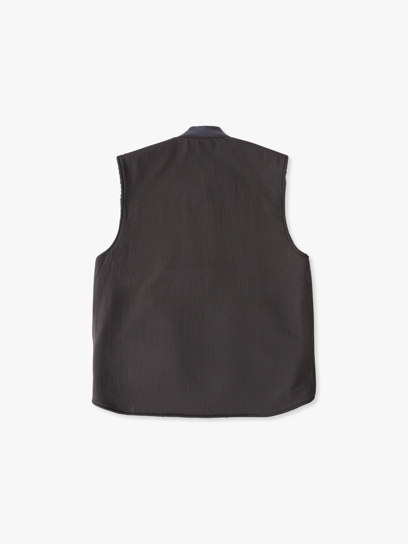 リバーシブル ボアベスト 詳細画像 gray 3