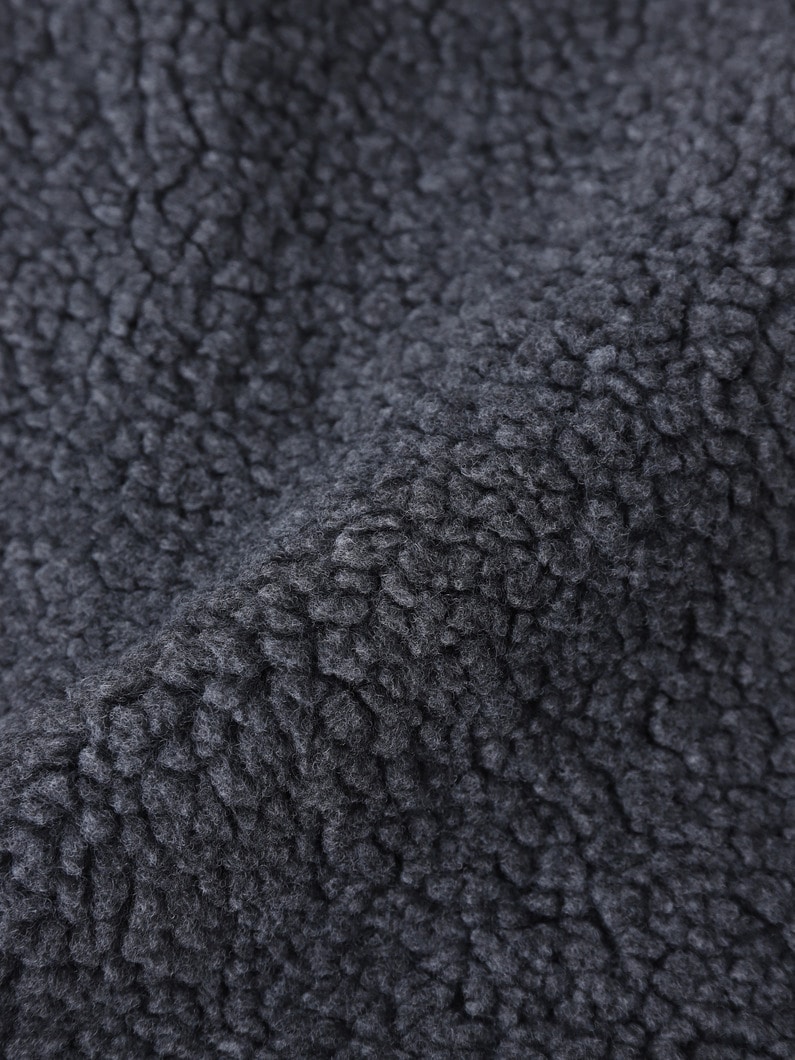 リバーシブル ボアベスト 詳細画像 gray 5