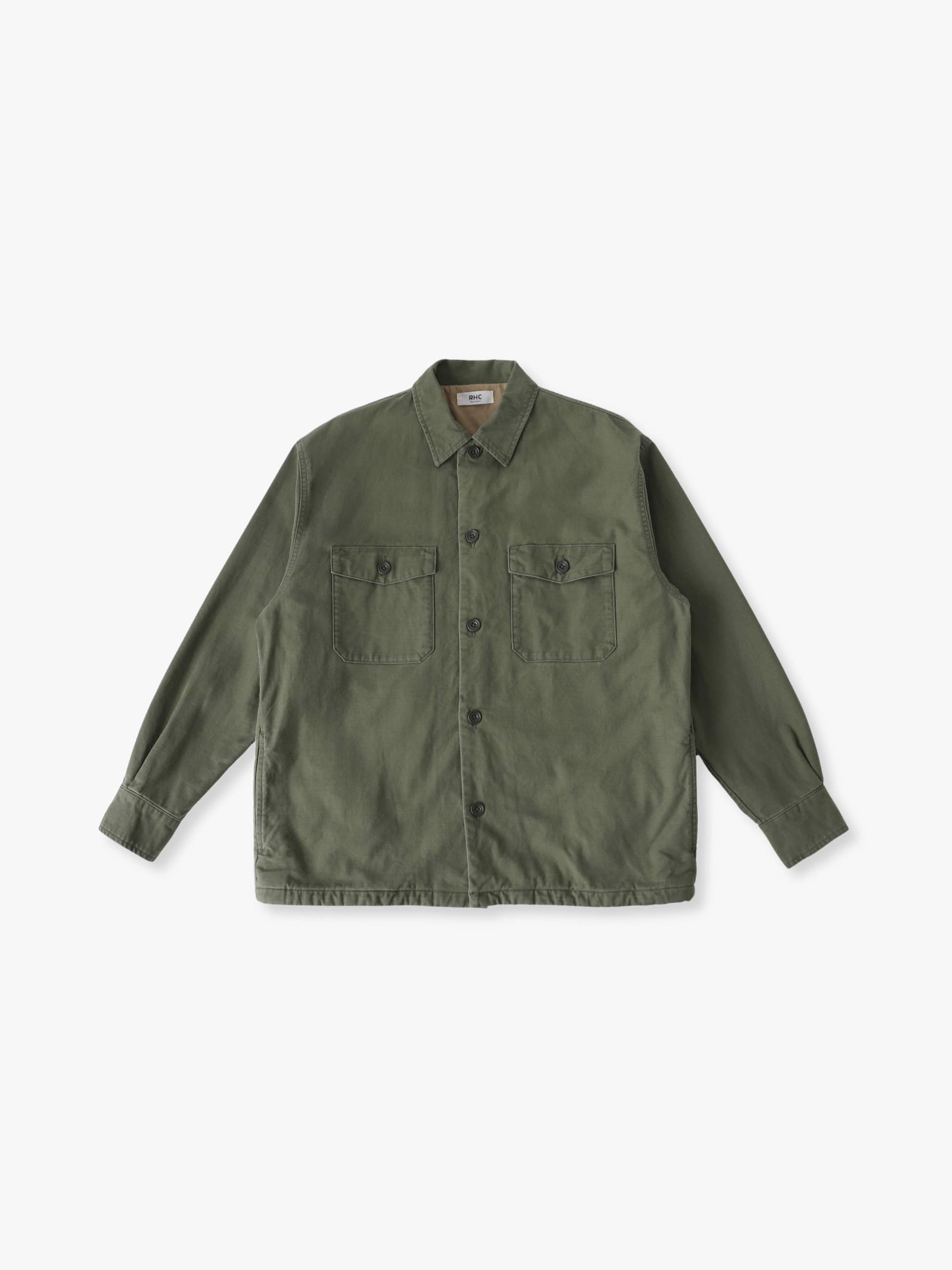 サージ ミリタリー シャツジャケット｜RHC(アールエイチシー)｜Ron Herman