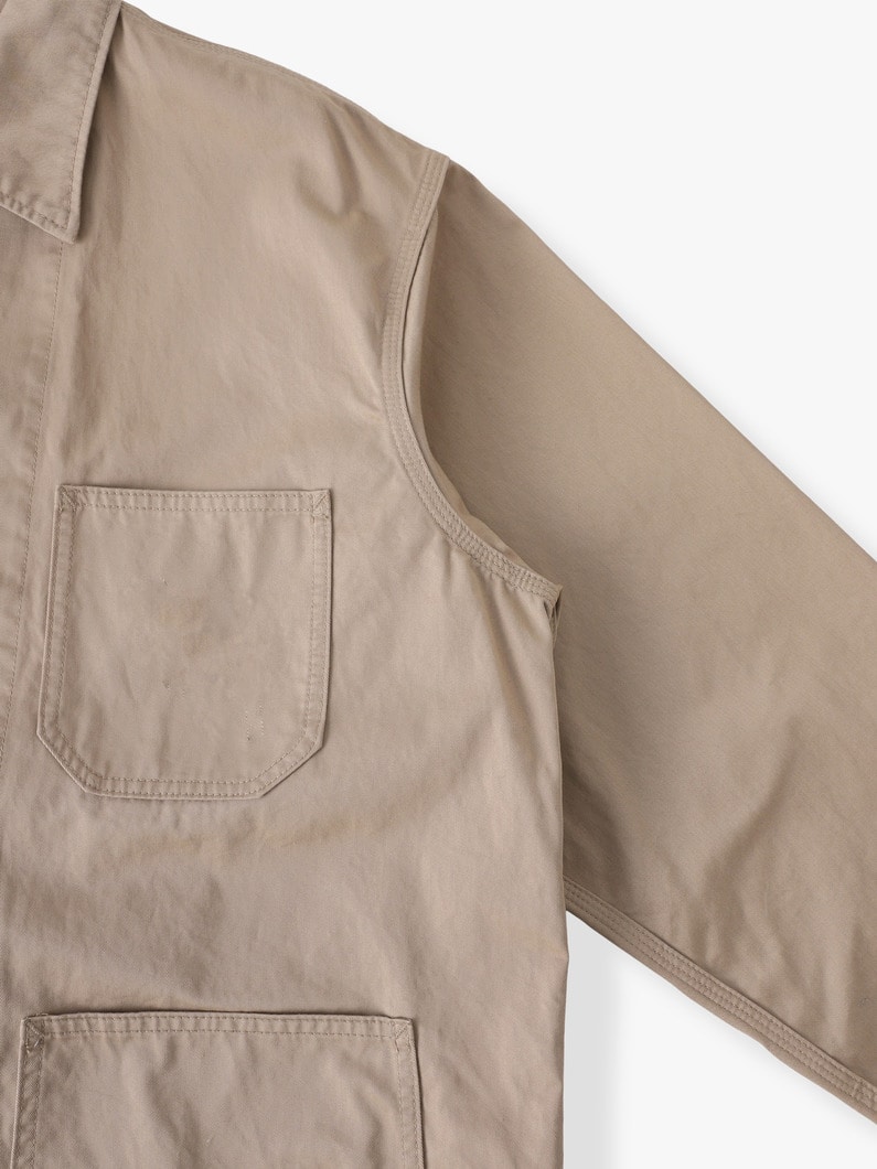 カバーオール ワークジャケット 詳細画像 beige 2