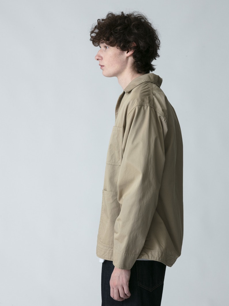 カバーオール ワークジャケット 詳細画像 beige 2
