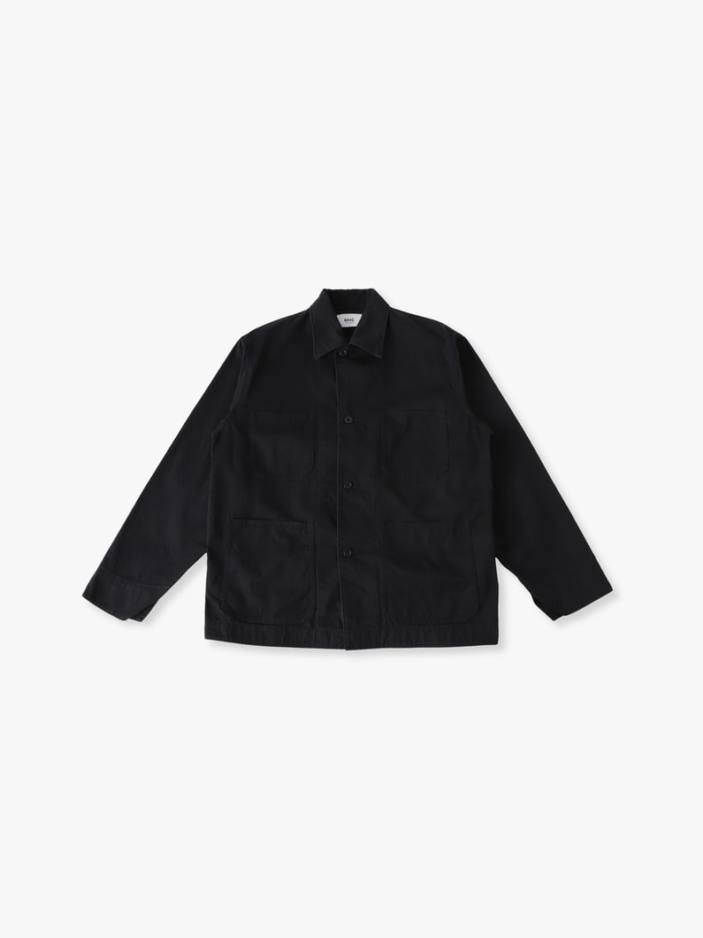 カバーオール ワークジャケット 詳細画像 black