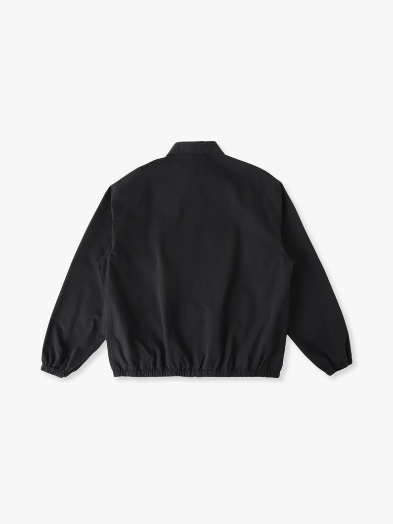 コットンナイロン ウェザー ジップ ブルゾン 詳細画像 black 1