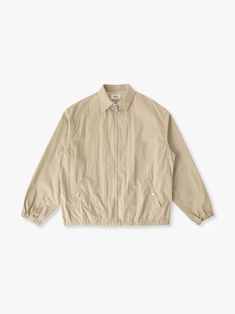 コットンナイロン ウェザー ジップ ブルゾン 詳細画像 beige 4