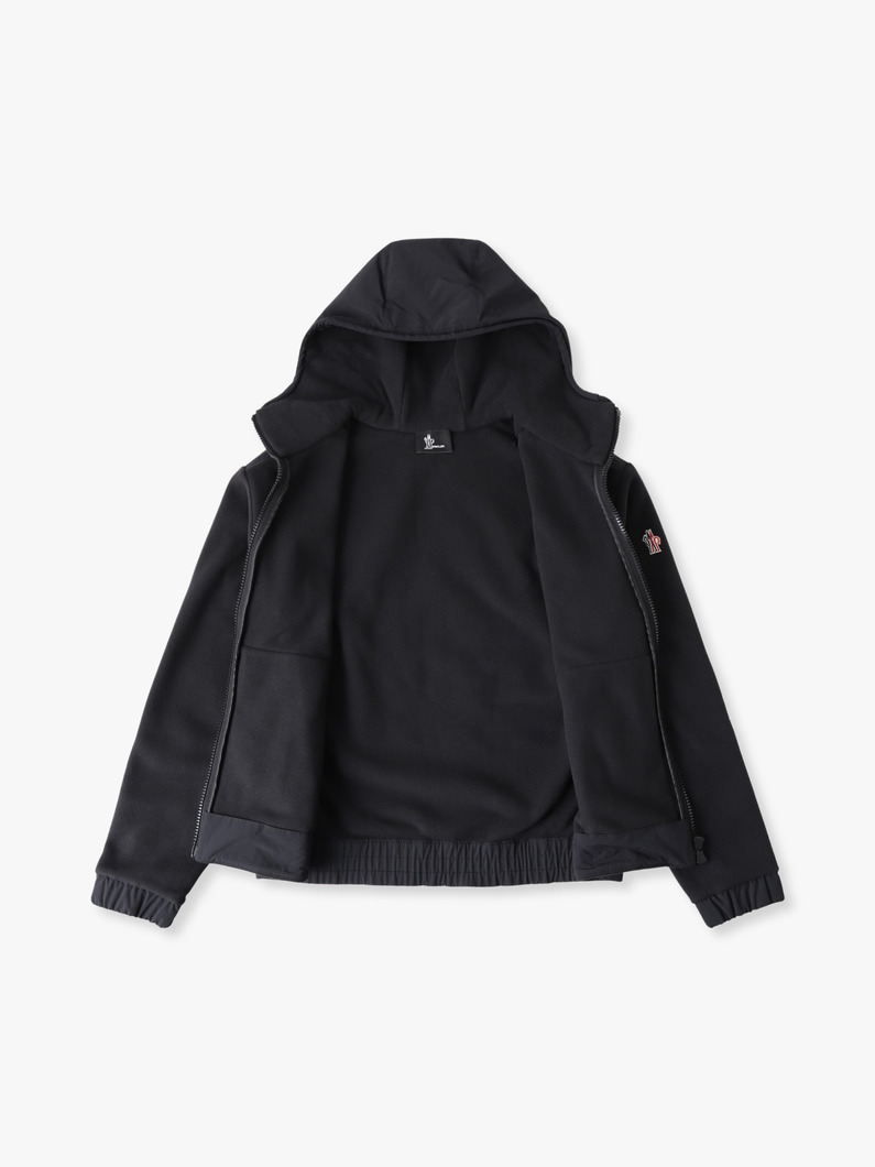 ポーラーテック ジップアップパーカー 詳細画像 black 2