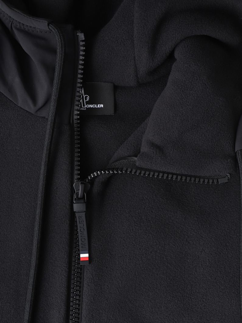 ポーラーテック ジップアップパーカー 詳細画像 black 3