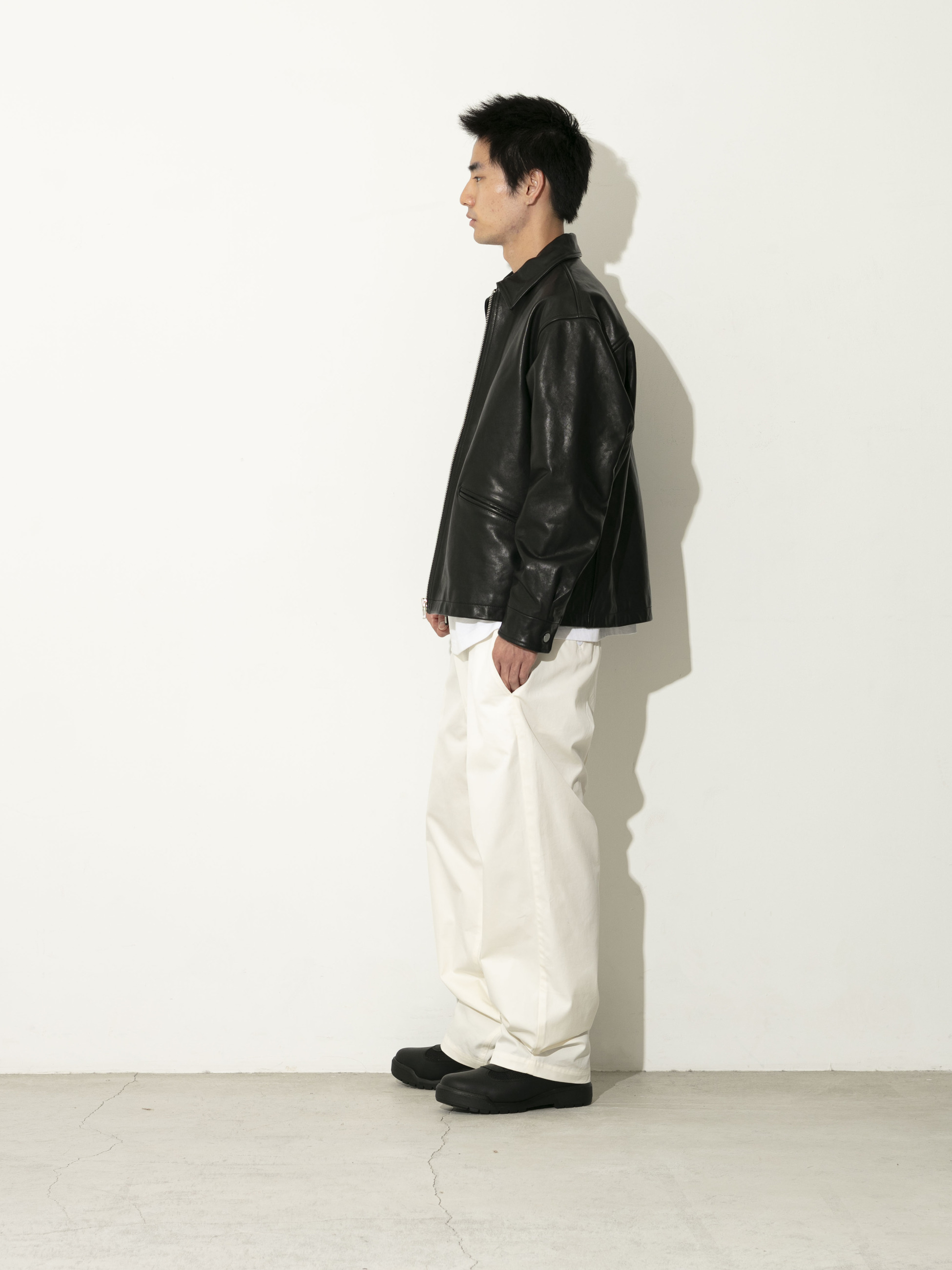 希少 Ron Herman 黒 レザージャケット XSサイズ VANSON バンソン×Ron Herman EXCLUSIVE ロンハーマン ダブル