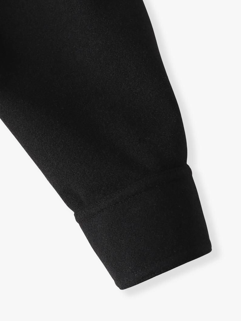 トップジャージー シャツジャケット 詳細画像 black 4