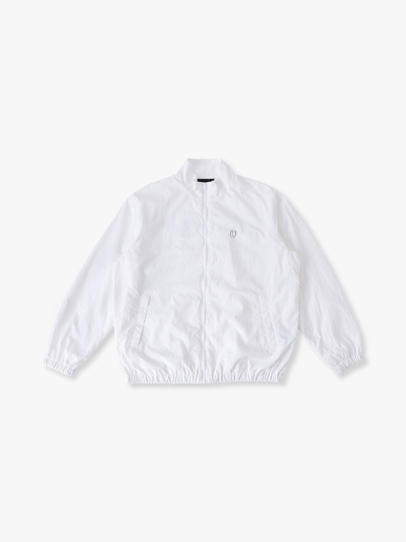 ナイロン トラックジャケット 詳細画像 white 1