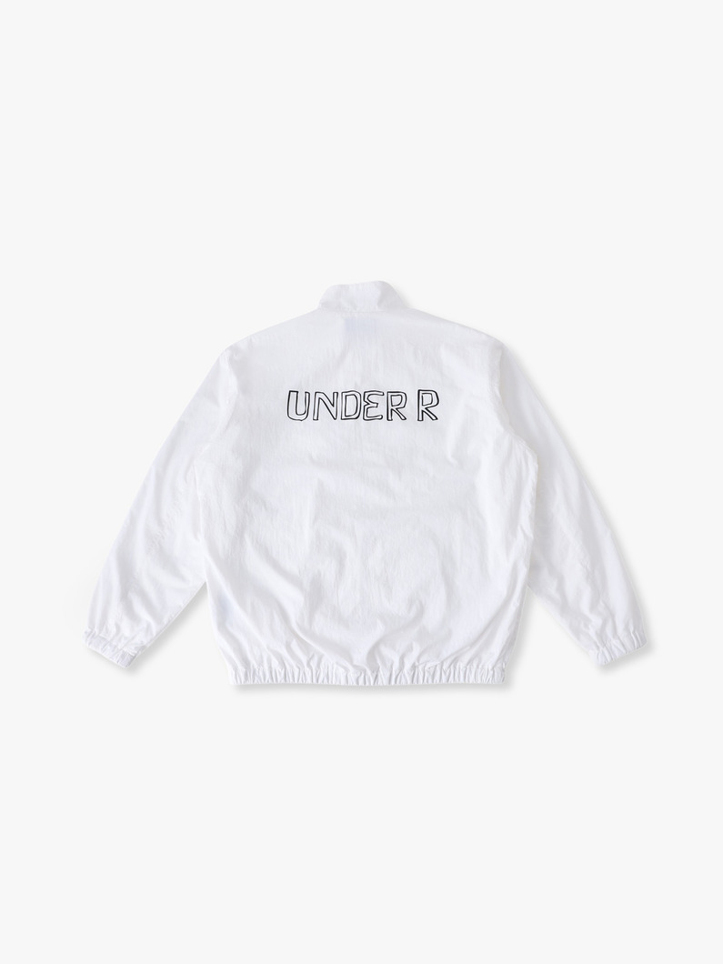 ナイロン トラックジャケット 詳細画像 white 2