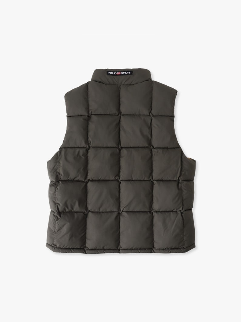 インスレーテッド ロゴ ベスト 詳細画像 green 1