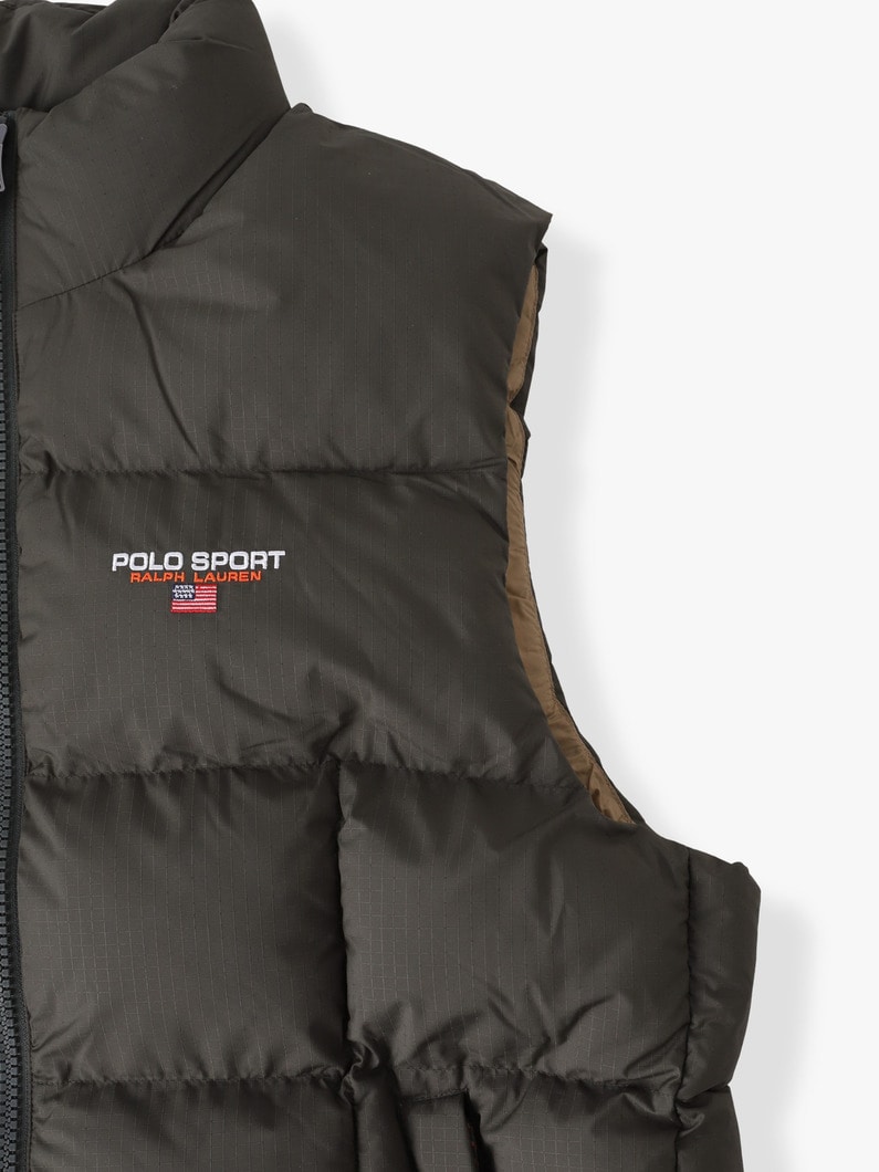 インスレーテッド ロゴ ベスト 詳細画像 green 2