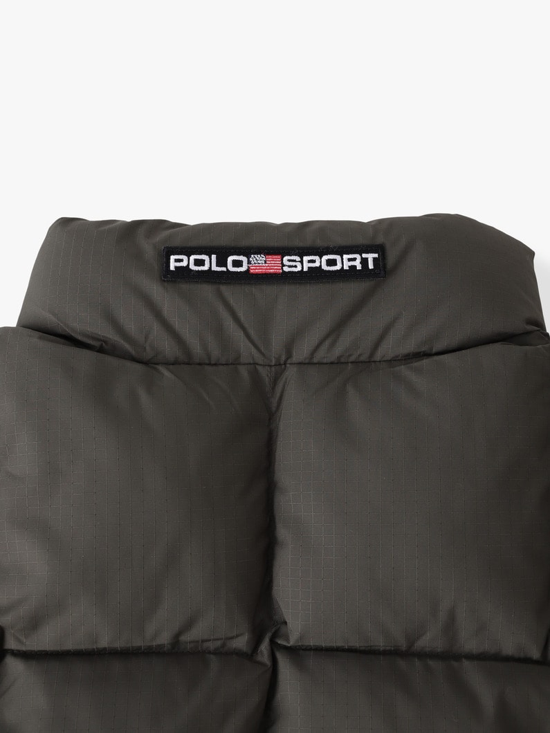 インスレーテッド ロゴ ベスト 詳細画像 green 3