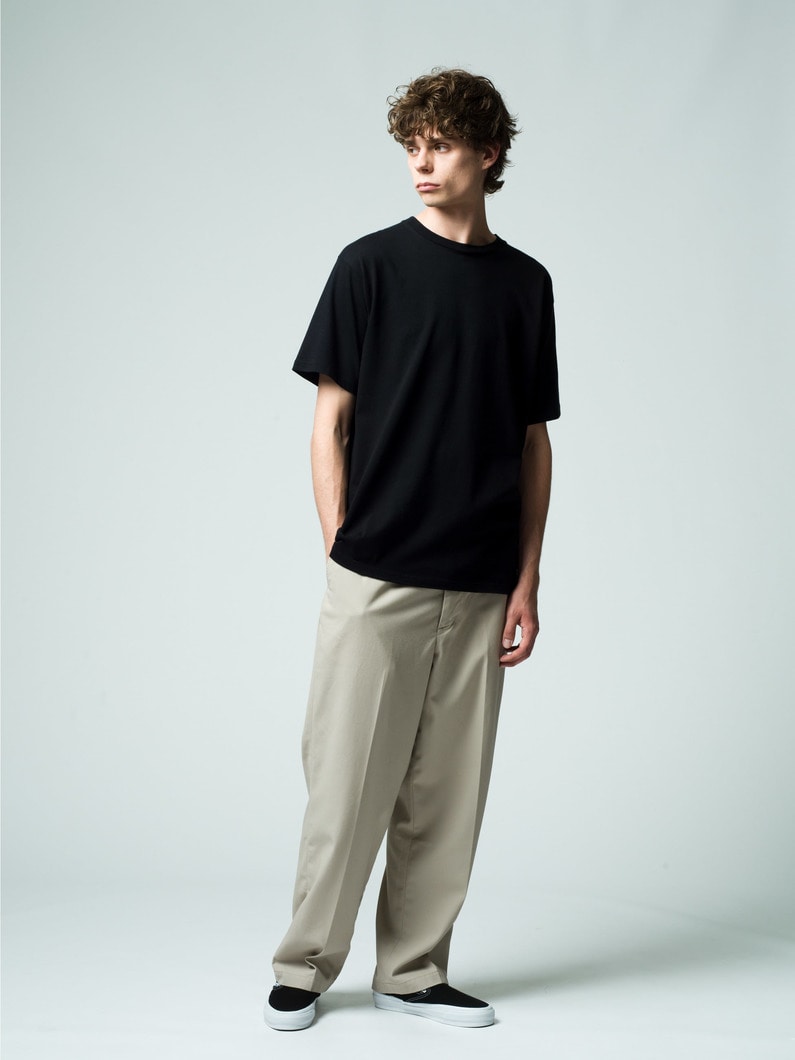 ワイドフィット コットンパンツ 詳細画像 light gray 2