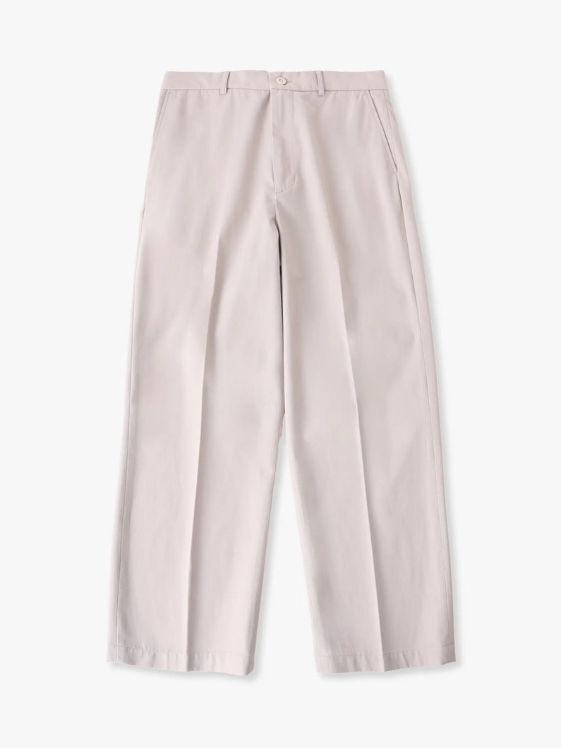 ワイドフィット コットンパンツ 詳細画像 light gray 4