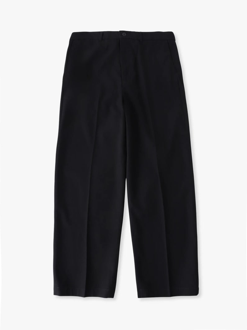 ワイドフィット コットンパンツ 詳細画像 black 4