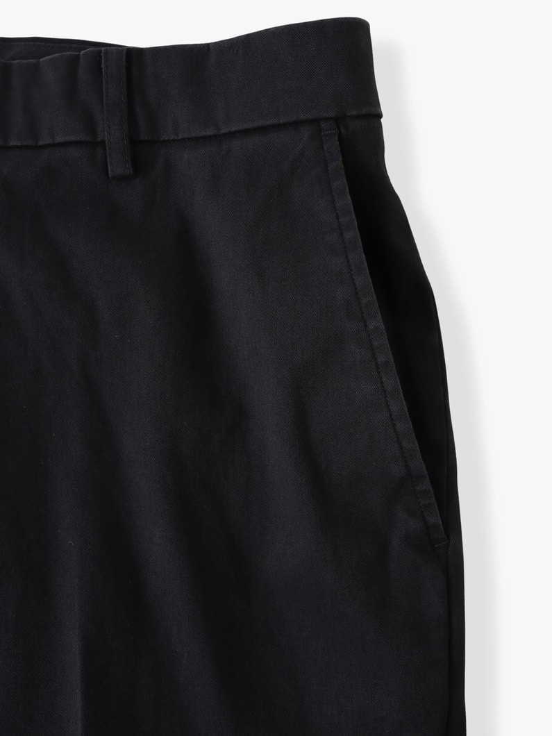 オーガニックコットン ハイパワー チノパンツ 詳細画像 black 3