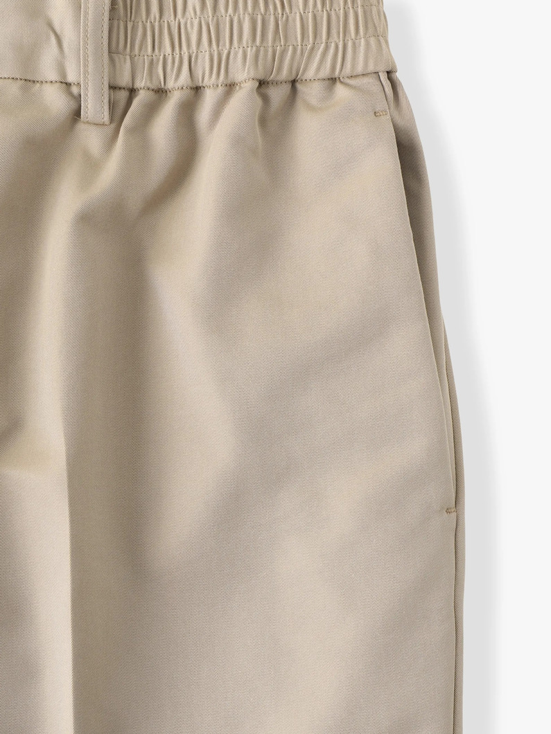 ギャバジン イージー チノパンツ 詳細画像 beige 3