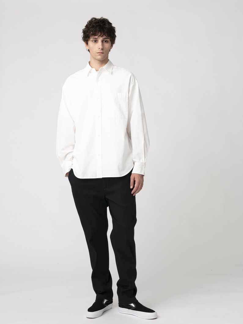 ギャバジン イージー チノパンツ 詳細画像 navy 2