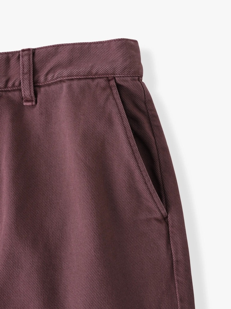 オーガニックコットン フェードパンツ 詳細画像 burgundy 3