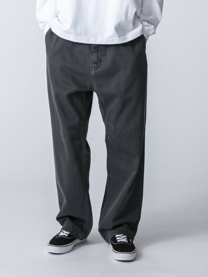 オーガニックコットン フェードパンツ 詳細画像 charcoal gray