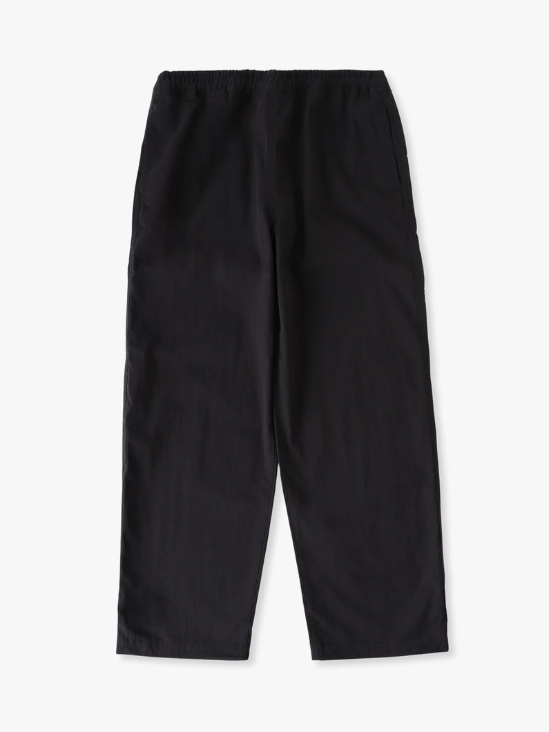 コットンナイロン イージーパンツ 詳細画像 black 5