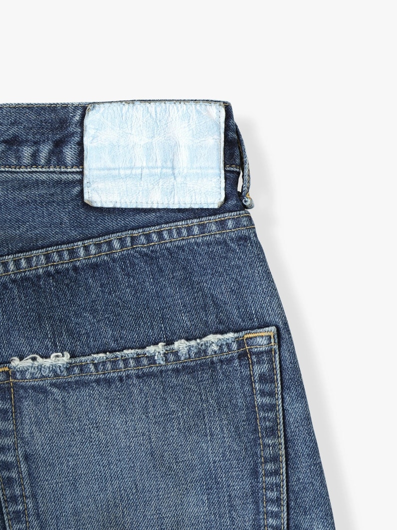 ワイドフィット デニムパンツ 詳細画像 blue 4