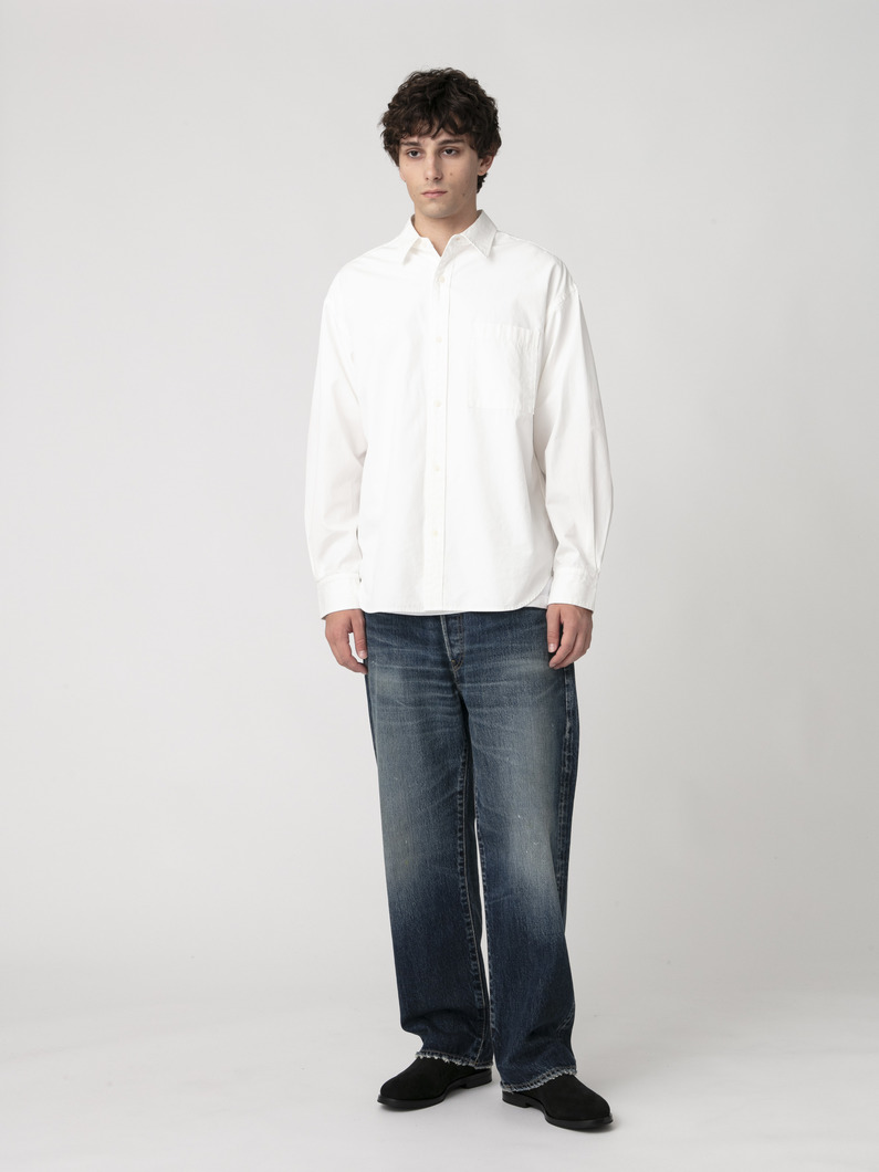 ワイドフィット デニムパンツ 詳細画像 blue 2