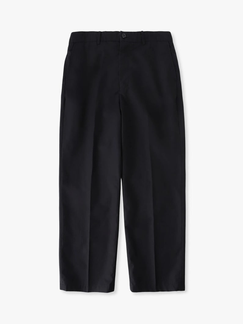 コットンタイプライター パンツ 詳細画像 charcoal gray 5