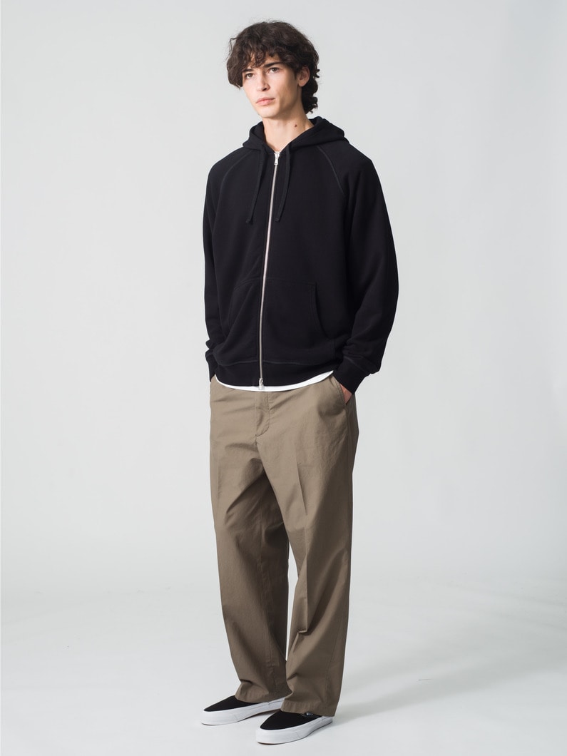 コットンタイプライター パンツ 詳細画像 gray 2