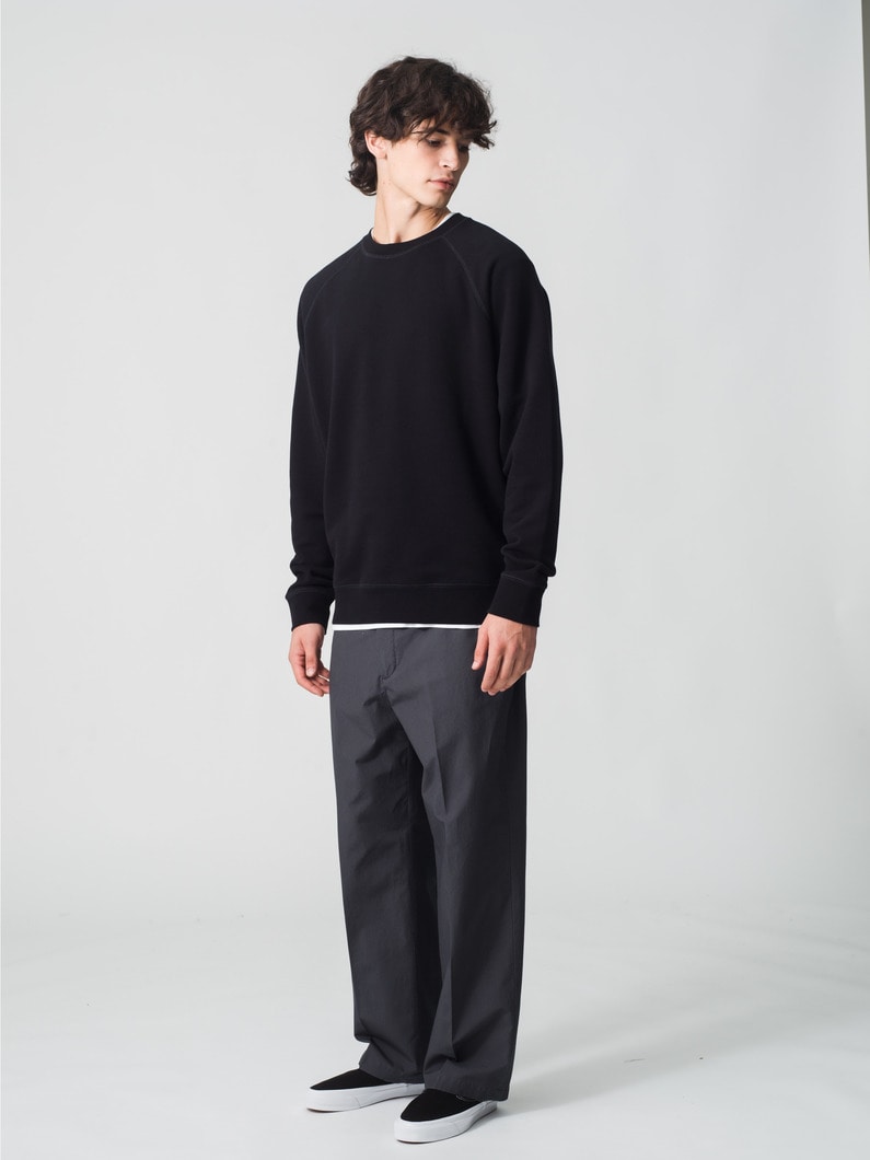 コットンタイプライター パンツ 詳細画像 charcoal gray 2