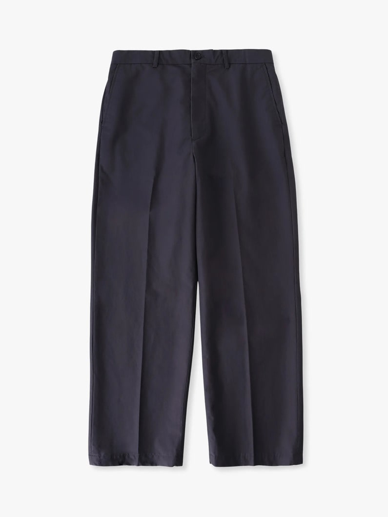 コットンタイプライター パンツ 詳細画像 charcoal gray 4