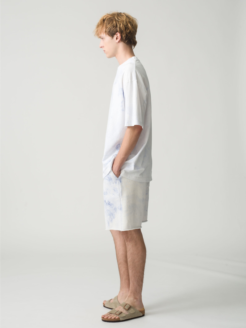 マーブルダイ ショーツ 詳細画像 blue 3