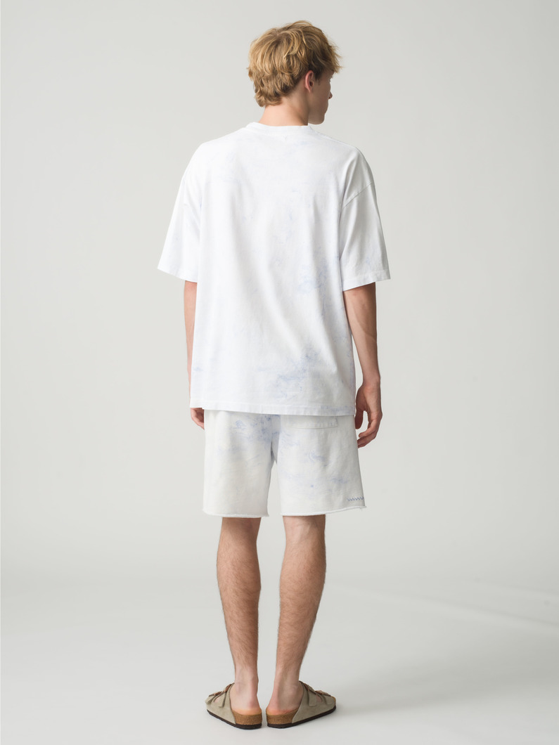 マーブルダイ ショーツ 詳細画像 blue 4