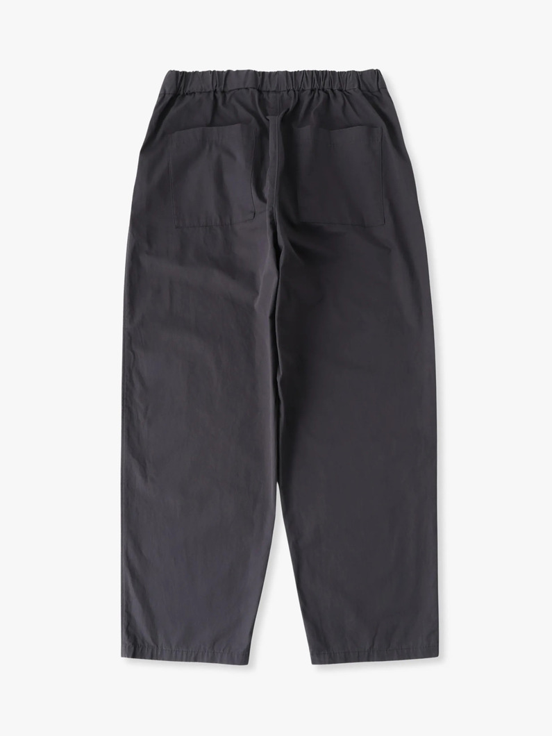 ウォッシュド ワイドフィット イージーパンツ 詳細画像 black 1