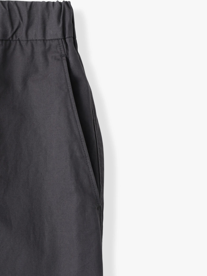 ウォッシュド ワイドフィット イージーパンツ 詳細画像 black 3